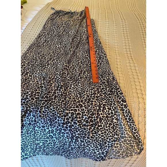 Secret Treasures Lingerie Gown Cheetah Print Size  Small Sexy Silky Elegant - Picture 8 of 8